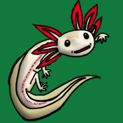 logotipo axolotl león